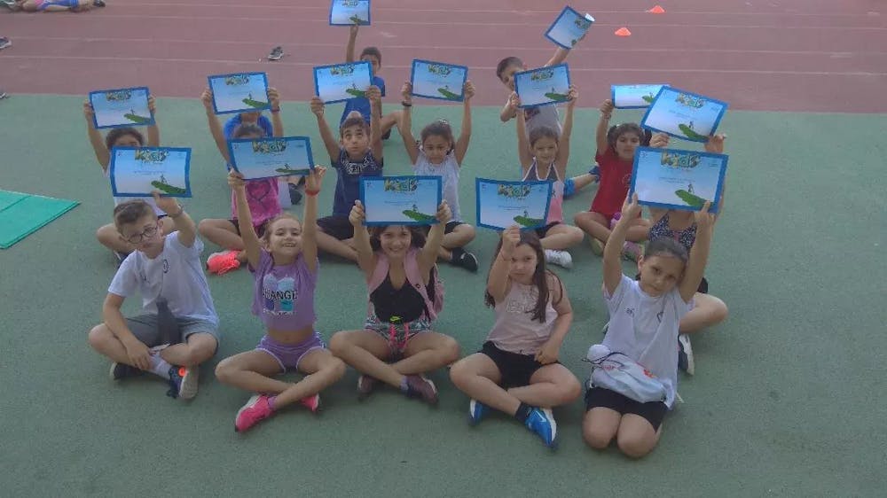 Το Παγκρήτιο Στάδιο γέμισε ξανά με τα χαμόγελα των μικρών αθλητών στην γιορτή της Αθλητικής Ακαδημίας Ηρακλείου! runbeat.gr 